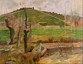 Paul Gauguin : L'Aven en contre-bas de la Montagne Sainte-Marguerite (1888) 1