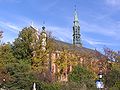 English: Cathedral as seen from the castle Polski: Katedra widziana z zamku