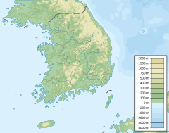 Halla-san ligger i Sør-Korea