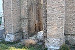 Tour du Guet in Calais aus stark gemagertem „brique de sable“ („Sandbackstein“)