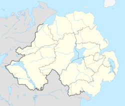 Cookstown ubicada en Irlanda del Norte