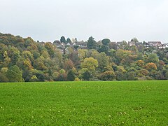 View towards houses on Chartridge Lane - geograph.org.uk - 4705438.jpg