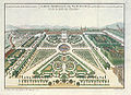 Les jardins vers 1770.