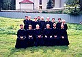 Baziliáni na Slovensku po duchovných cvičeniach na fare vo Veľkom Lipníku v r. 1994