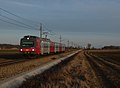 ÖBB 4020 als S-Bahn nach Tullnerfeld; kurz vor Stetteldorf am Wagram.