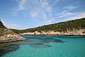 Les calanques de Fazio et Paraguano à Bonifacio (Corse-du-Sud), France.