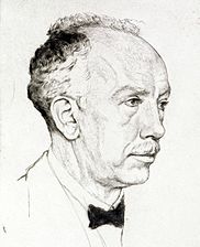 Richard Strauss 1917, Radierung von Emil Orlik