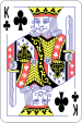 King of clubs