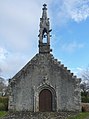 Nizon : la chapelle Saint-Sylvestre à Kerzaguel, la façade 1