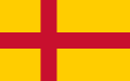Vlajka Kalmarské unie (1430-1523) Poměr stran: 28:37
