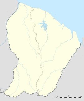 Kourou ubicada en Guayana Francesa