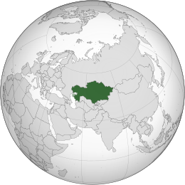 Kazakistan - Localizazion