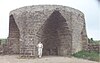 Large 19th-century single limekiln at Crindledykes near Housesteads Northumbria