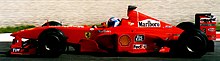 Photo de la Ferrari F399 de Mika Salo à Monza