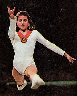Olga Korbut, cirka 1972.