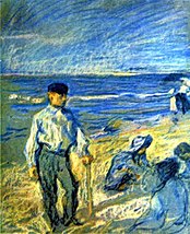 Rügeneiland, 1906, pastelkleur op papier