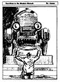 Image 33Sacrifices to the Modern Moloch, a 1923 cartoon published in St. Louis Star, criticizing the apparent acceptance by society of increasing automobile-related fatalities (from Road traffic safety)