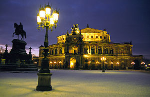 Semperoper, Dresde (construit 1878).