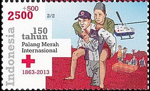 Stamp of Indonesia - 2013 - Colnect 666554 - Emergency aid.jpeg