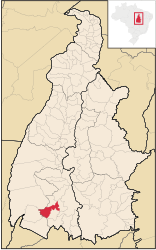 Figueirópolis – Mappa