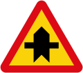 Intersection with priority