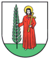 Ortswappen von Vilchband mit der hl. Regiswindis