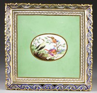 Tray with birds, 1780s