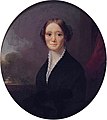 Clara Bartlett Gregory Catlin retratada por George Linen.