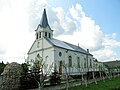 Eglaine: Römisch-katholische Kirche der Jungfrau Maria, erbaut von 1936 bis 1939, 1994 vollendet