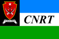 Flagge des CNRT (halboffiziell 1998–2002)