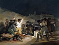 Skydning af oprørere den 3. maj 1808 i Madrid, af Goya