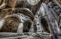 Mausoleum of Prince Prosh Khaghbakian (1283) in Geghard monastery.[89][90]