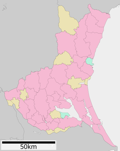 茨城县行政区划在茨城县的位置