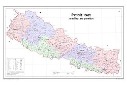 Location of Nepal