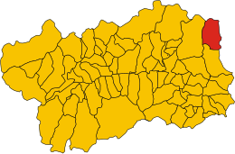 Gressoney-La-Trinité – Mappa