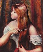 Девојка која се чешља (1894)