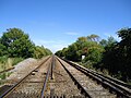 Railway line at Normans Bay