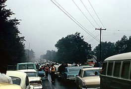 Rt 17B traffic heading toward the Woodstock Music and Art Fair (1 of 4).jpg