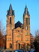 Kath. Iglesia parroquial del Santísimo Sacramento en Dillingen (Sarre) (1910-1913)