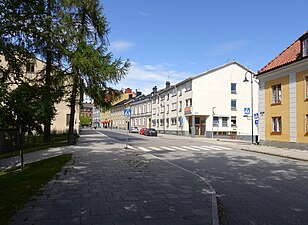 Saltsjögatan i stadskärnan.