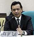 Former senator Antonio Trillanes