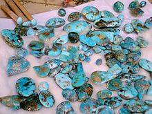 Turquoise of Nishapur in Madan-e Olya of Nishapur