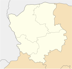 Lutsk ubicada en Óblast de Volinia