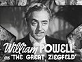 as Florenz Ziegfeld from the trailer for The Great Ziegfeld (1936)