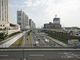 Tokion pääkaupunkimoottoritie Odaibassa