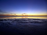 Lake Tuz at Sunset