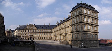 Nueva Residencia (1697-1703) de Bamberg, de J.L. Dientzenhofer