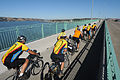 Benicia-Martinez Bridge bicyclists