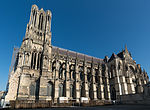 Katedrála Notre Dame v Remeši, místo korunovace francouzských králů.