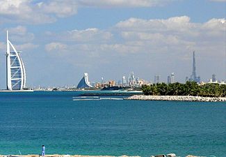 Skyline di Dubai.